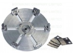 Adjustable drill plate